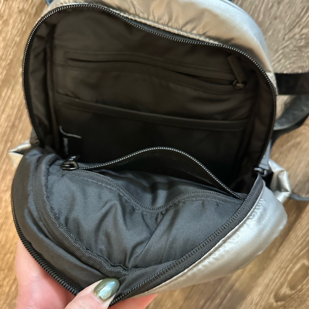 Luka Mini Backpack in Gunmetal - Picture 7 of 7